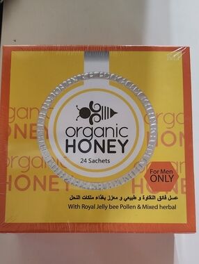 Organic Honey 24 Sachets - Energy, Enhancement, Performance